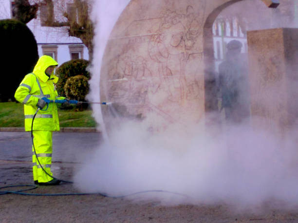 Pressure Washing Brick in Cayucos, CA